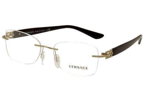 versace ladies glasses at vision express|versace rimless glasses for women.